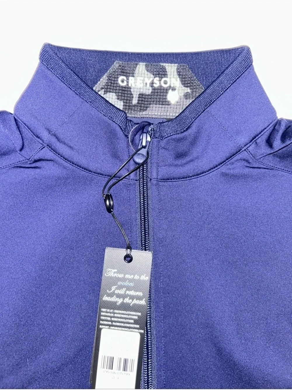 Greyson Sequoia Vest Maltese Blue NWT Men’s Small/ X-Large Retail $190